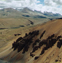 Felswüste in Ladakh